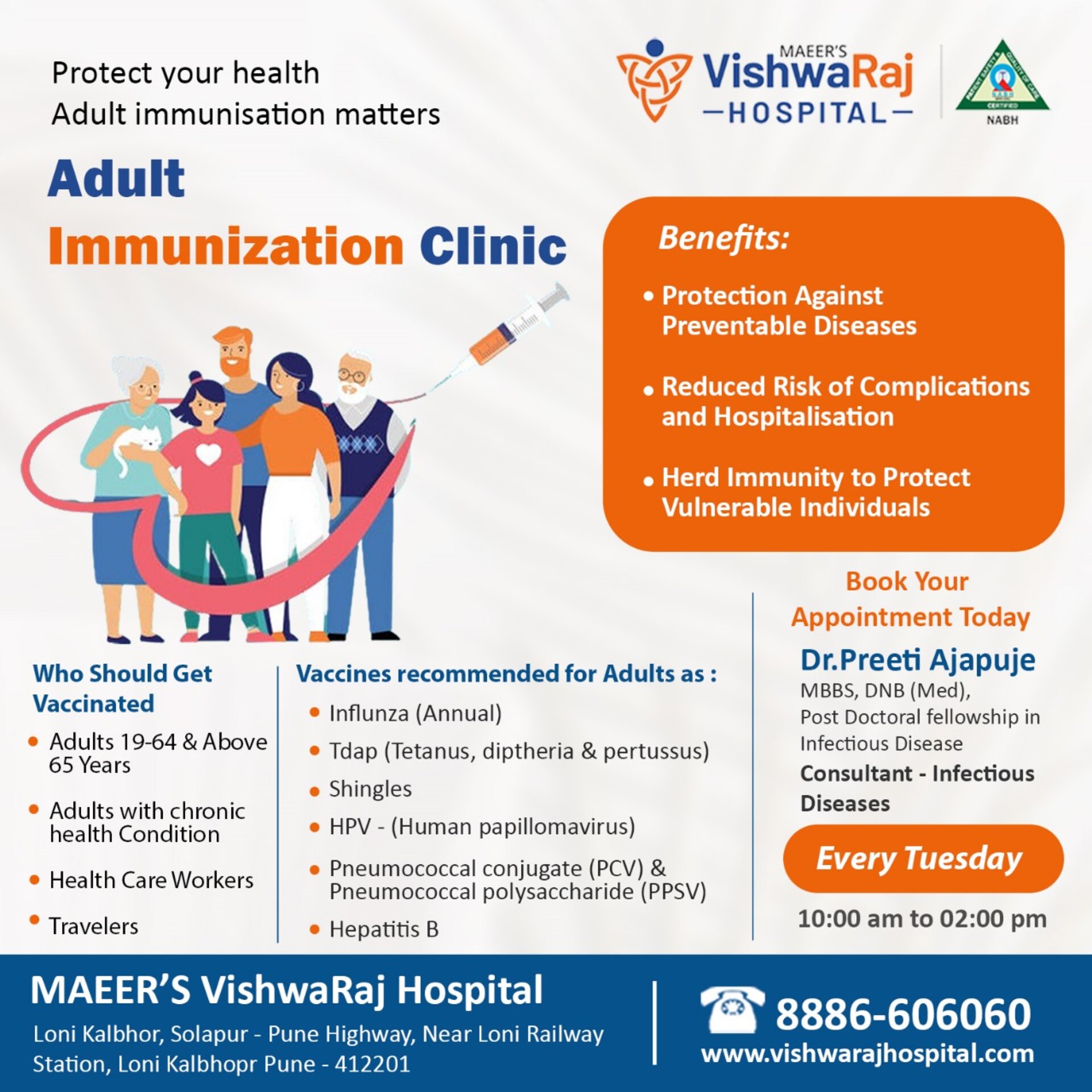 Dr. Preeti S. Ajapuje's Center for Infectious Disease|Koregaon Park,Pune